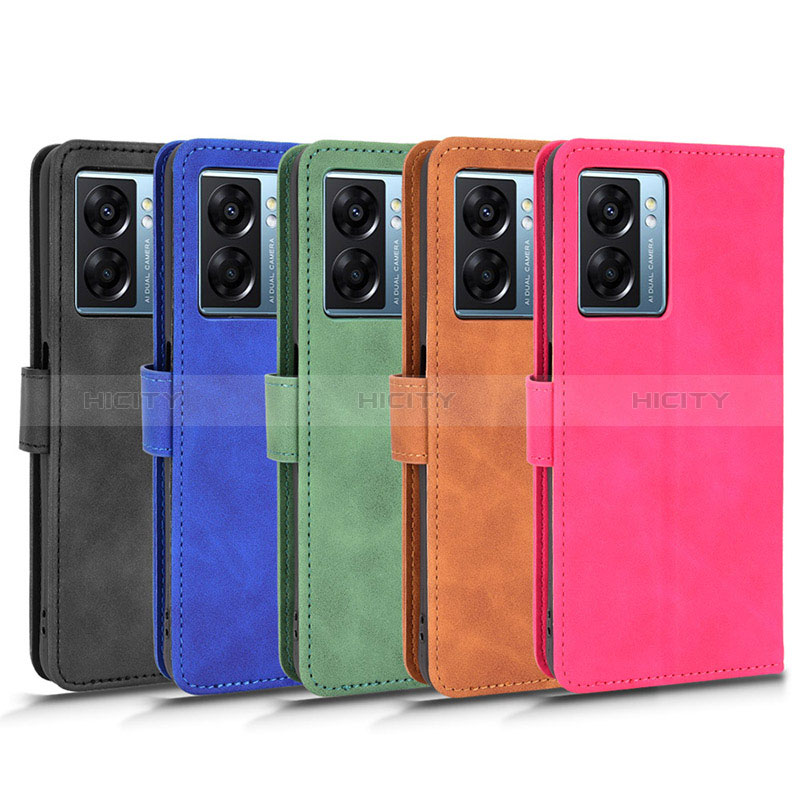 Funda de Cuero Cartera con Soporte Carcasa L01Z para Oppo A56S 5G