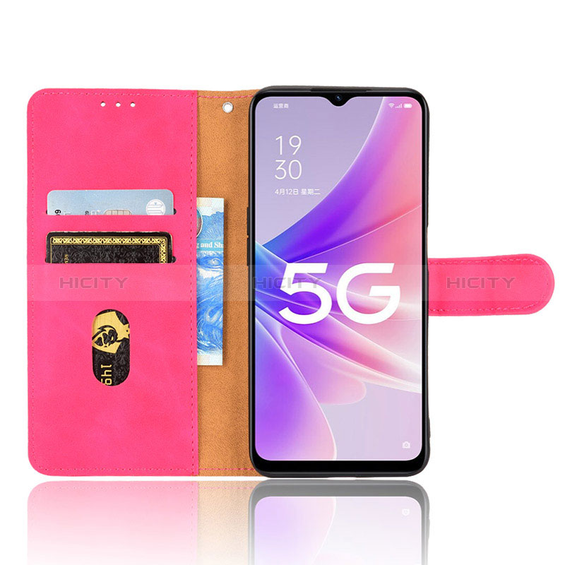 Funda de Cuero Cartera con Soporte Carcasa L01Z para Oppo A77 5G