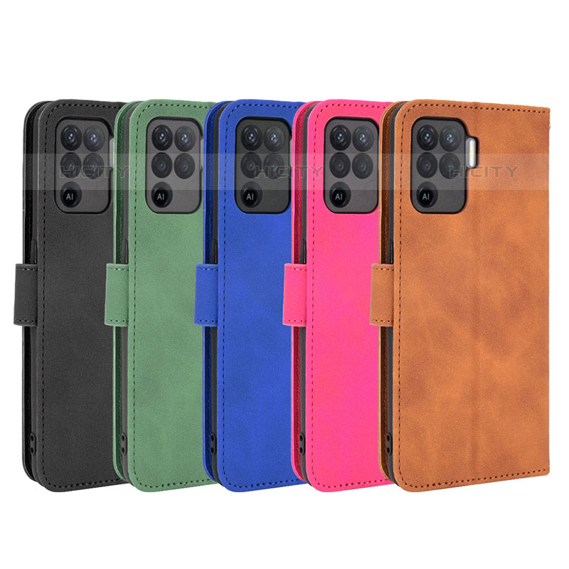 Funda de Cuero Cartera con Soporte Carcasa L01Z para Oppo A94 4G