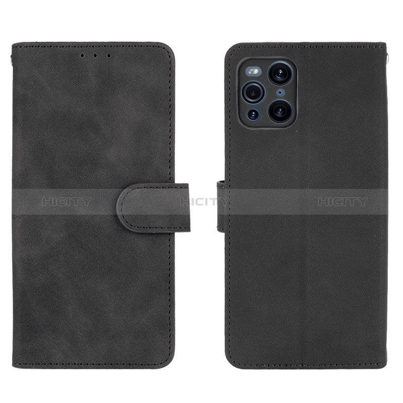 Funda de Cuero Cartera con Soporte Carcasa L01Z para Oppo Find X3 5G