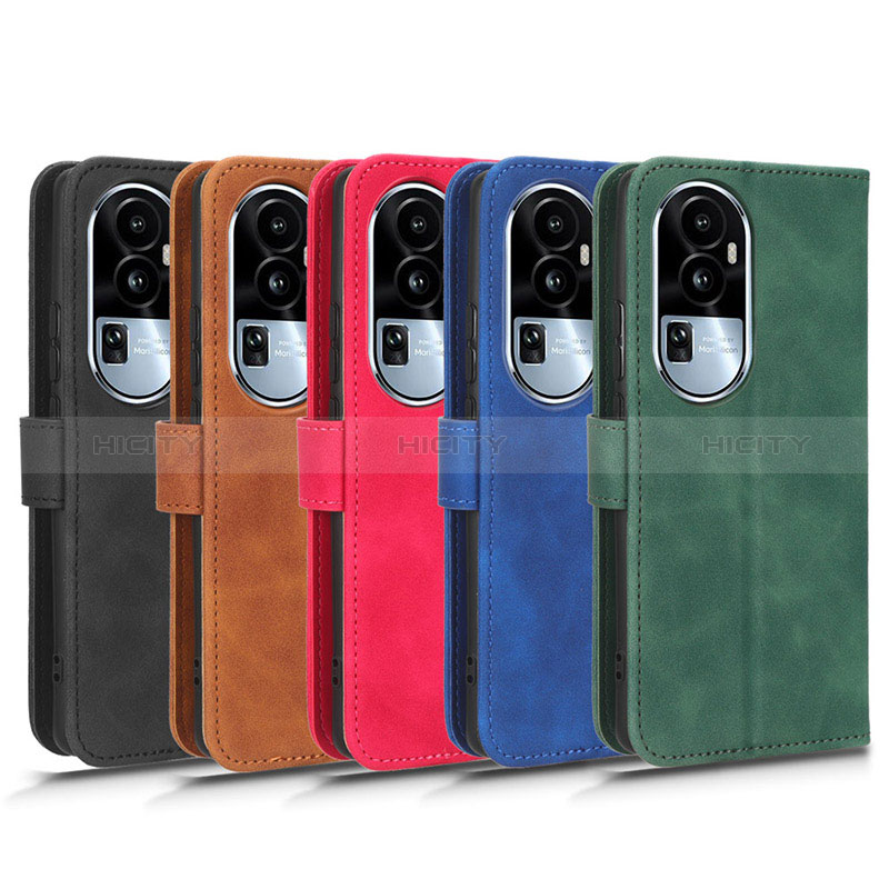 Funda de Cuero Cartera con Soporte Carcasa L01Z para Oppo Reno10 Pro+ Plus 5G