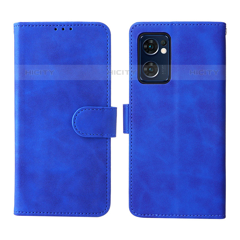 Funda de Cuero Cartera con Soporte Carcasa L01Z para Oppo Reno7 5G