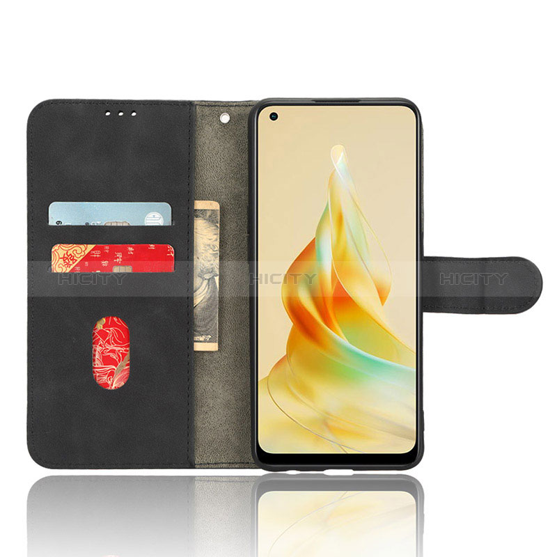 Funda de Cuero Cartera con Soporte Carcasa L01Z para Oppo Reno8 T 4G