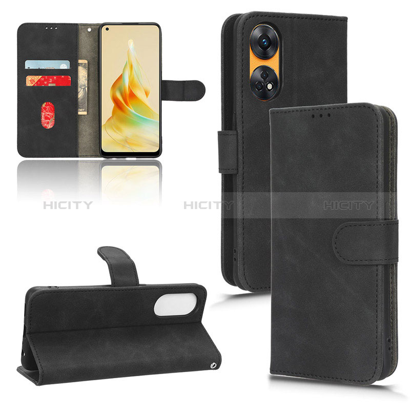 Funda de Cuero Cartera con Soporte Carcasa L01Z para Oppo Reno8 T 4G