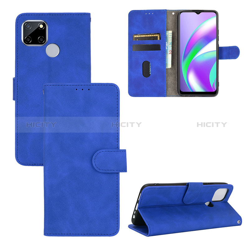 Funda de Cuero Cartera con Soporte Carcasa L01Z para Realme 7i RMX2193