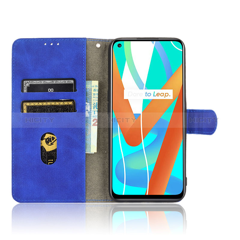 Funda de Cuero Cartera con Soporte Carcasa L01Z para Realme 8 5G