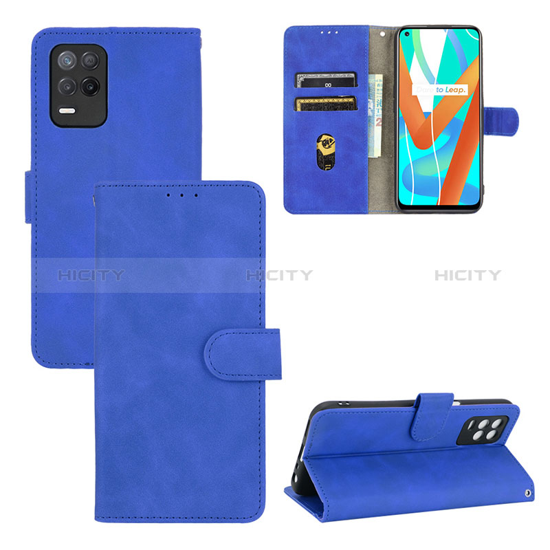 Funda de Cuero Cartera con Soporte Carcasa L01Z para Realme 8 5G