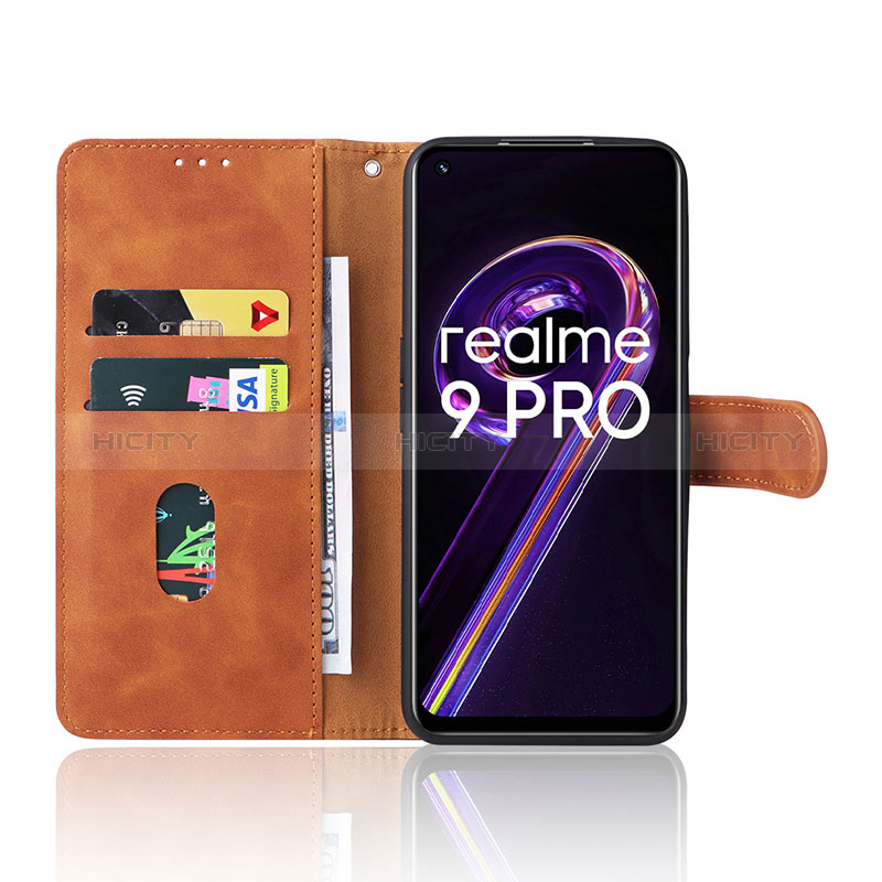 Funda de Cuero Cartera con Soporte Carcasa L01Z para Realme 9 5G