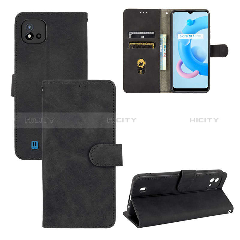 Funda de Cuero Cartera con Soporte Carcasa L01Z para Realme C20