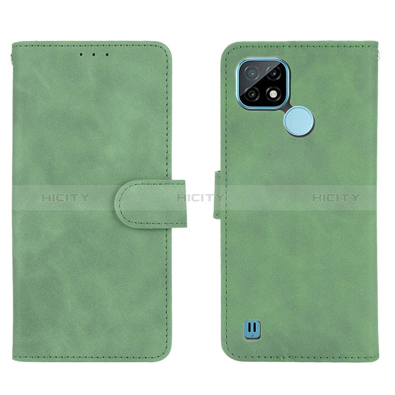 Funda de Cuero Cartera con Soporte Carcasa L01Z para Realme C21