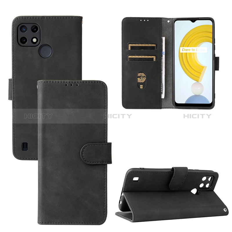 Funda de Cuero Cartera con Soporte Carcasa L01Z para Realme C25Y