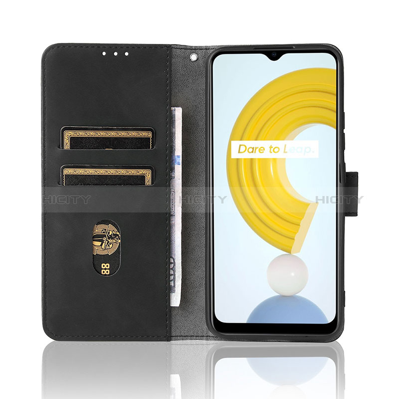 Funda de Cuero Cartera con Soporte Carcasa L01Z para Realme C25Y