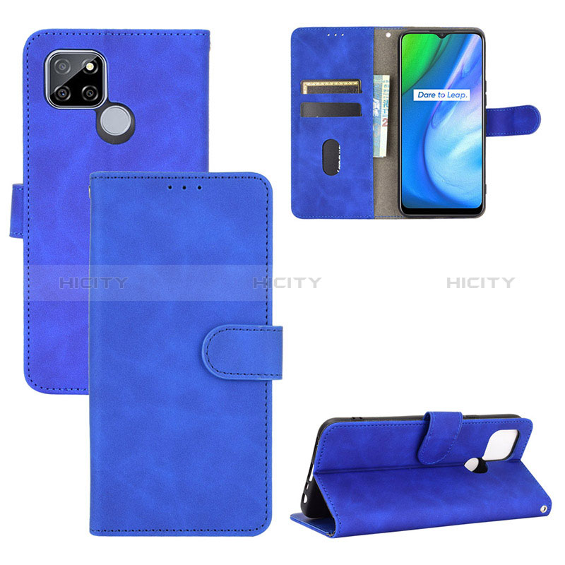 Funda de Cuero Cartera con Soporte Carcasa L01Z para Realme Q2i 5G