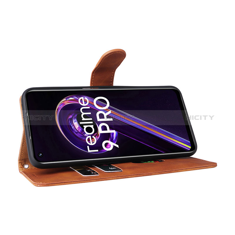 Funda de Cuero Cartera con Soporte Carcasa L01Z para Realme Q5 5G