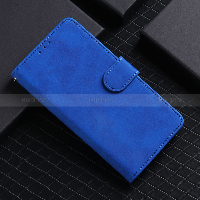 Funda de Cuero Cartera con Soporte Carcasa L01Z para Realme V3 5G Azul