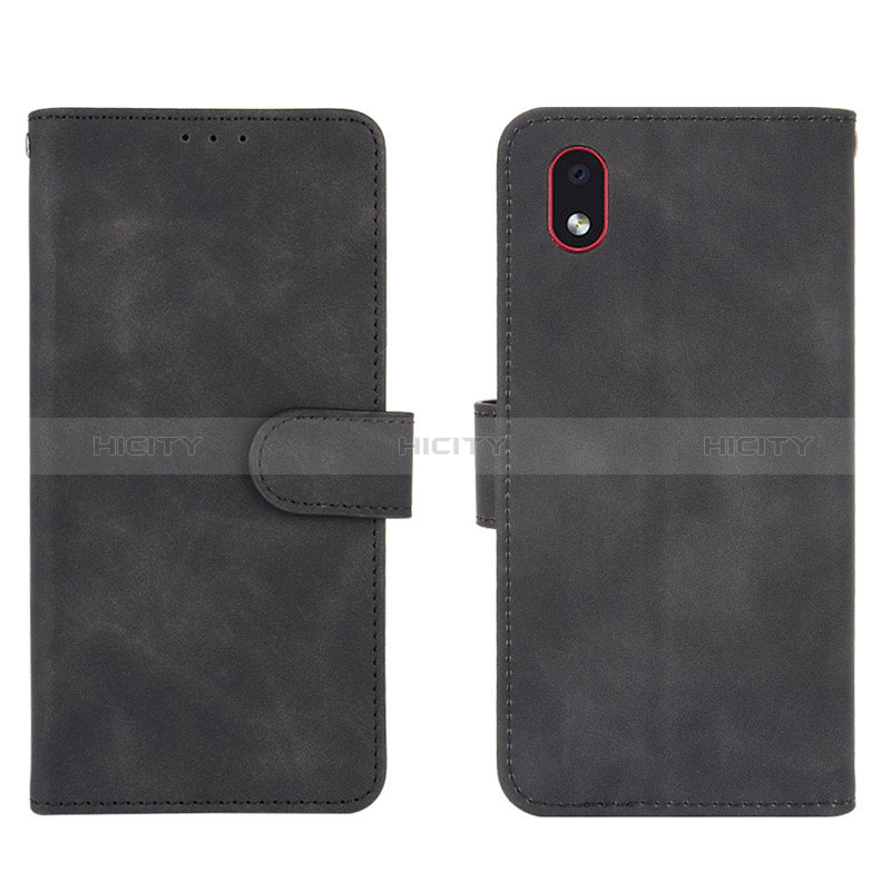 Funda de Cuero Cartera con Soporte Carcasa L01Z para Samsung Galaxy A01 Core