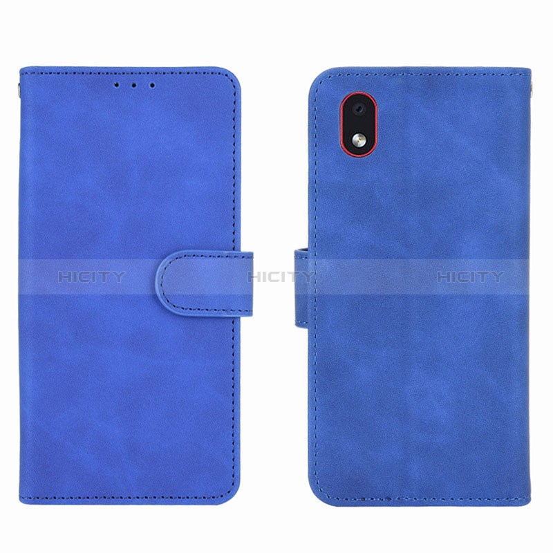 Funda de Cuero Cartera con Soporte Carcasa L01Z para Samsung Galaxy A01 Core