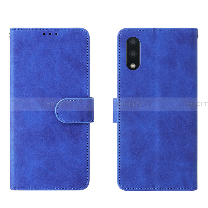 Funda de Cuero Cartera con Soporte Carcasa L01Z para Samsung Galaxy A02