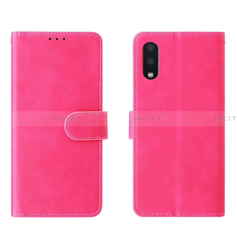 Funda de Cuero Cartera con Soporte Carcasa L01Z para Samsung Galaxy A02