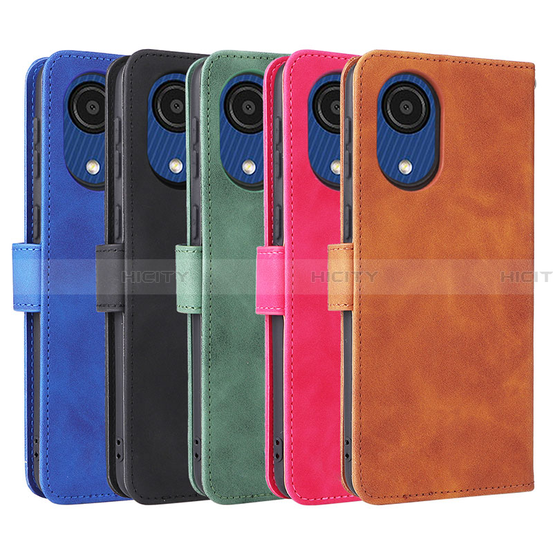 Funda de Cuero Cartera con Soporte Carcasa L01Z para Samsung Galaxy A03 Core