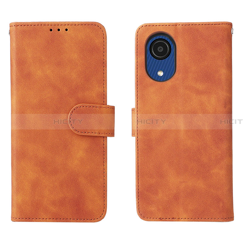 Funda de Cuero Cartera con Soporte Carcasa L01Z para Samsung Galaxy A03 Core