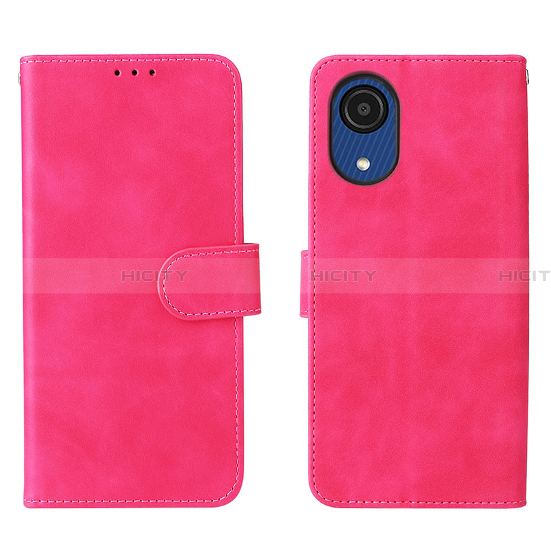 Funda de Cuero Cartera con Soporte Carcasa L01Z para Samsung Galaxy A03 Core