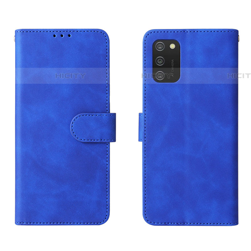 Funda de Cuero Cartera con Soporte Carcasa L01Z para Samsung Galaxy A03s