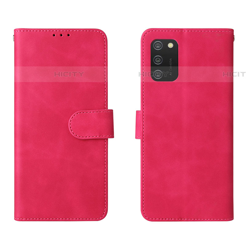 Funda de Cuero Cartera con Soporte Carcasa L01Z para Samsung Galaxy A03s