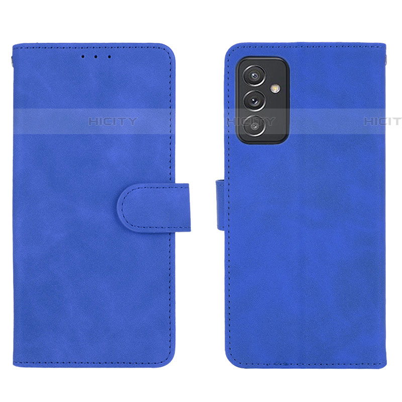 Funda de Cuero Cartera con Soporte Carcasa L01Z para Samsung Galaxy A05s Azul