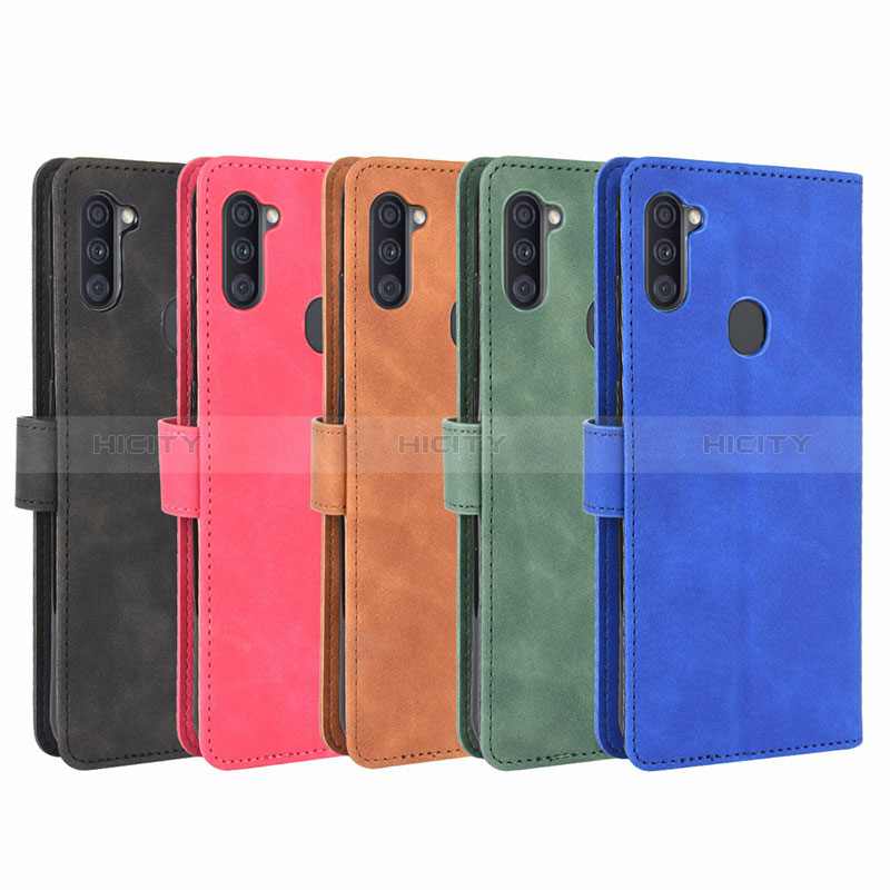 Funda de Cuero Cartera con Soporte Carcasa L01Z para Samsung Galaxy A11