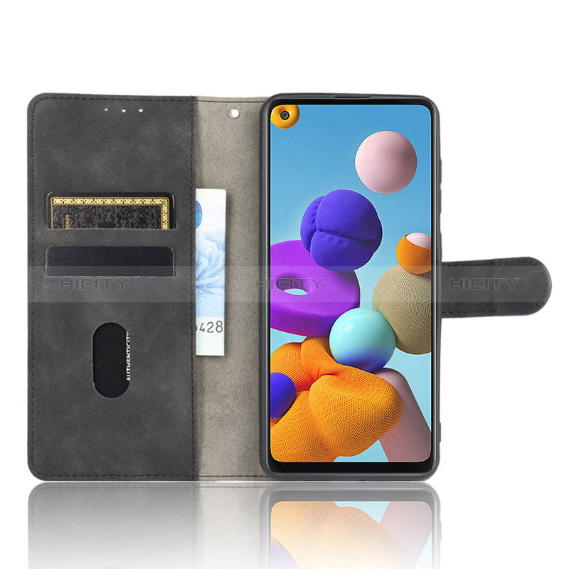 Funda de Cuero Cartera con Soporte Carcasa L01Z para Samsung Galaxy A21s