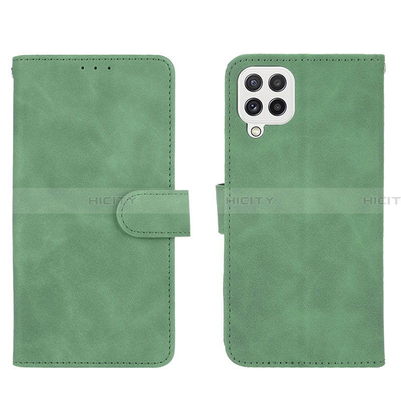 Funda de Cuero Cartera con Soporte Carcasa L01Z para Samsung Galaxy A22 4G