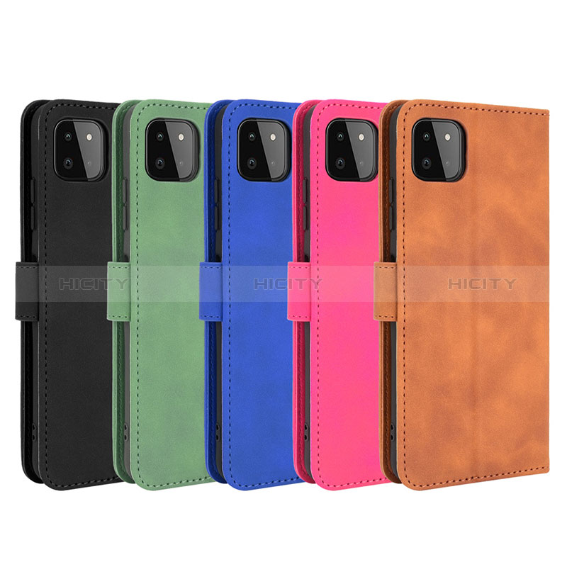 Funda de Cuero Cartera con Soporte Carcasa L01Z para Samsung Galaxy A22s 5G