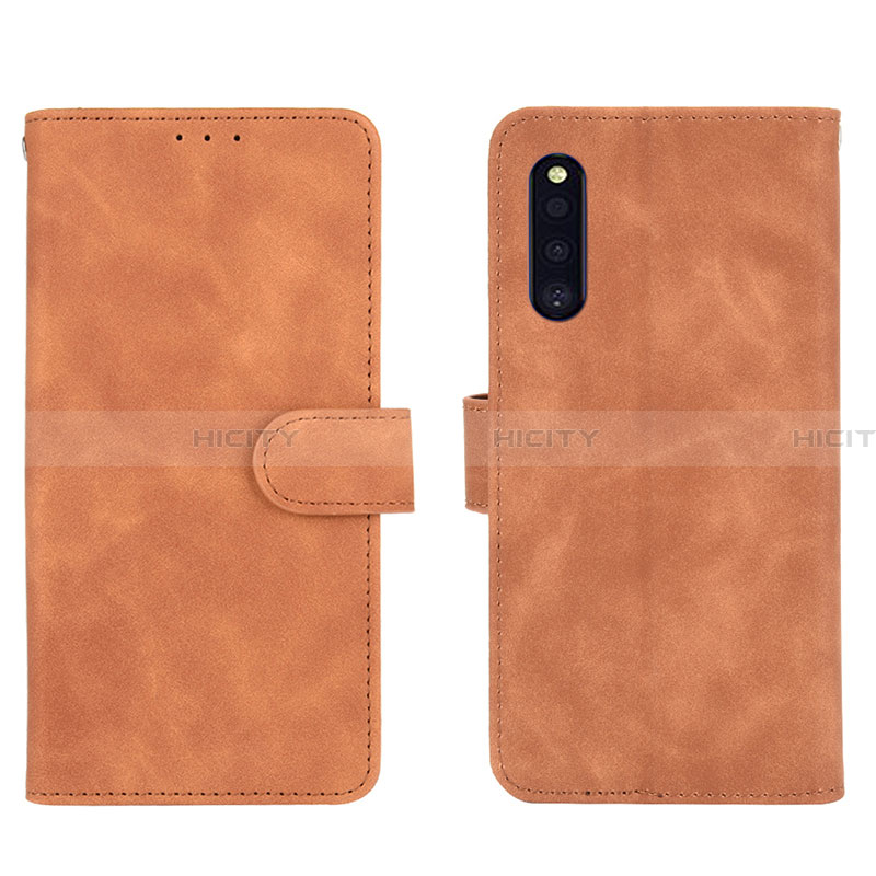 Funda de Cuero Cartera con Soporte Carcasa L01Z para Samsung Galaxy A41 SC-41A