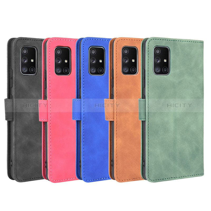 Funda de Cuero Cartera con Soporte Carcasa L01Z para Samsung Galaxy A51 4G