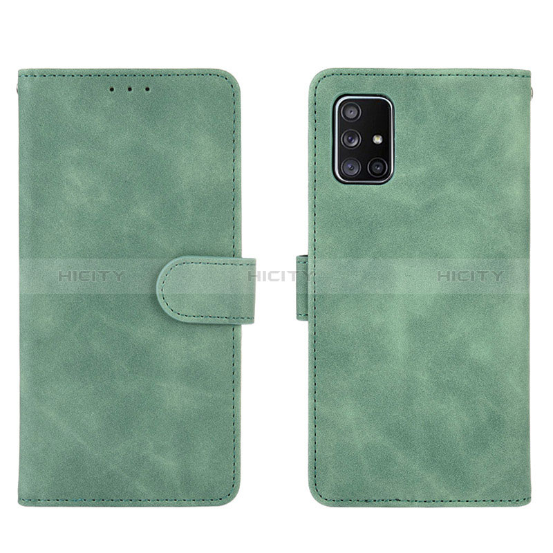 Funda de Cuero Cartera con Soporte Carcasa L01Z para Samsung Galaxy A51 4G