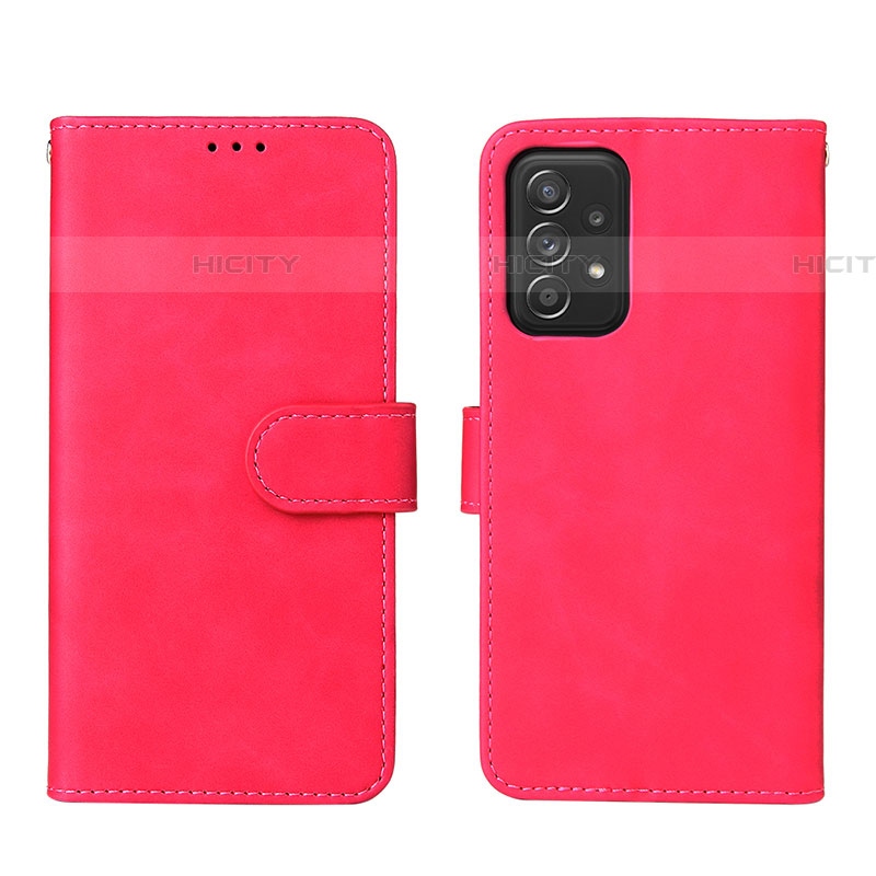 Funda de Cuero Cartera con Soporte Carcasa L01Z para Samsung Galaxy A52 4G