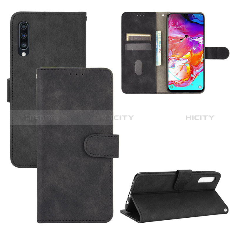 Funda de Cuero Cartera con Soporte Carcasa L01Z para Samsung Galaxy A70