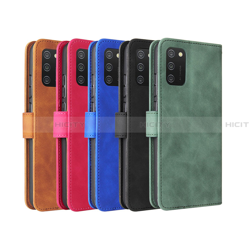 Funda de Cuero Cartera con Soporte Carcasa L01Z para Samsung Galaxy F02S SM-E025F