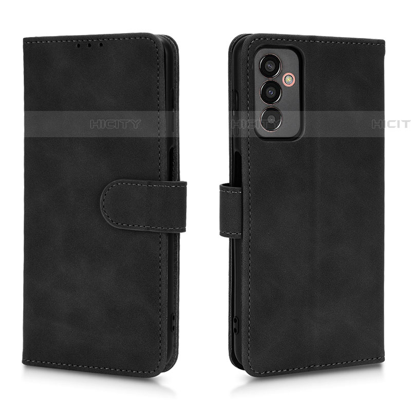 Funda de Cuero Cartera con Soporte Carcasa L01Z para Samsung Galaxy F13 4G Negro