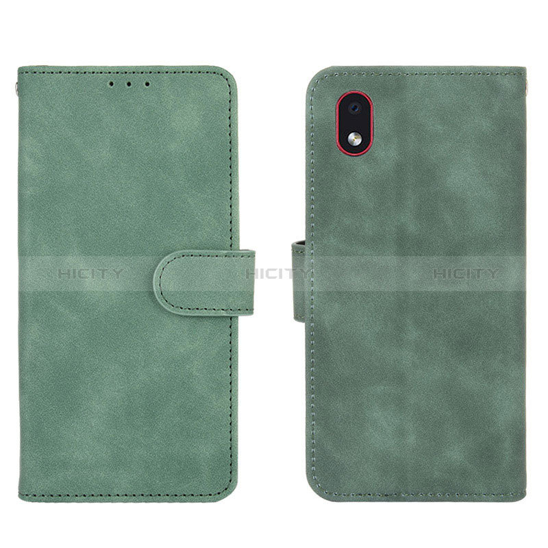 Funda de Cuero Cartera con Soporte Carcasa L01Z para Samsung Galaxy M01 Core