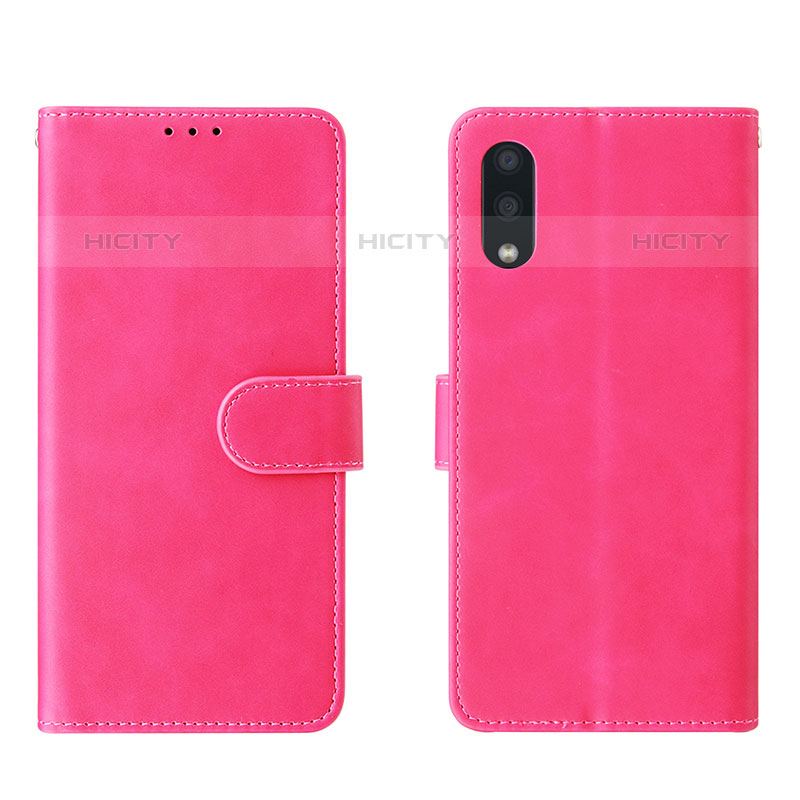 Funda de Cuero Cartera con Soporte Carcasa L01Z para Samsung Galaxy M02