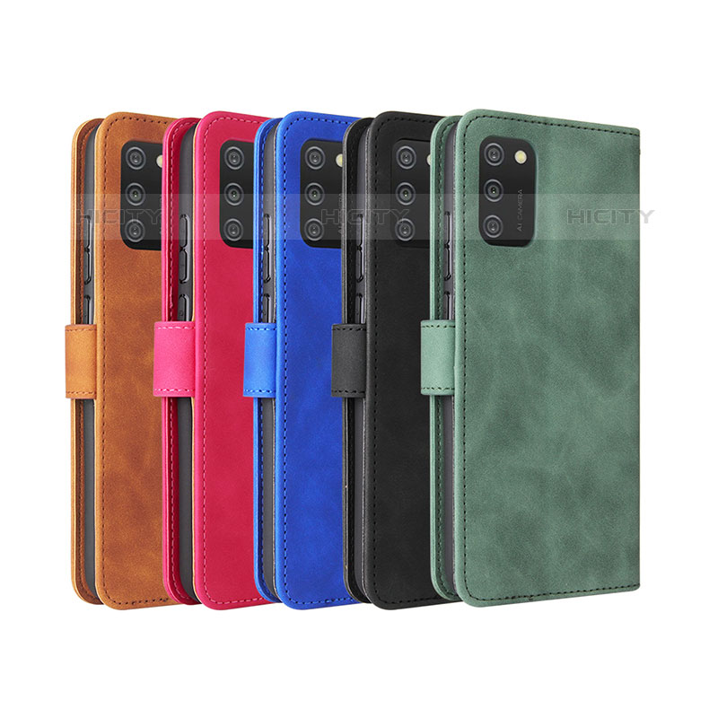 Funda de Cuero Cartera con Soporte Carcasa L01Z para Samsung Galaxy M02s