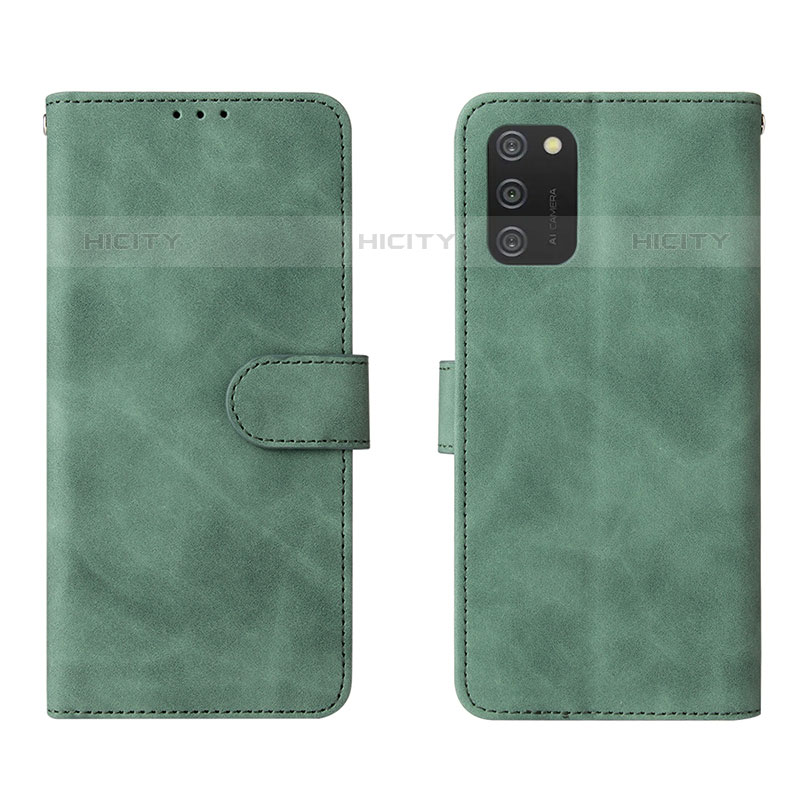 Funda de Cuero Cartera con Soporte Carcasa L01Z para Samsung Galaxy M02s