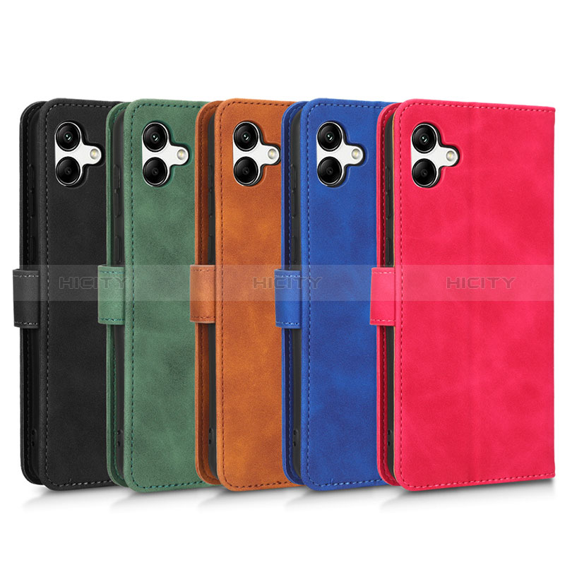 Funda de Cuero Cartera con Soporte Carcasa L01Z para Samsung Galaxy M04