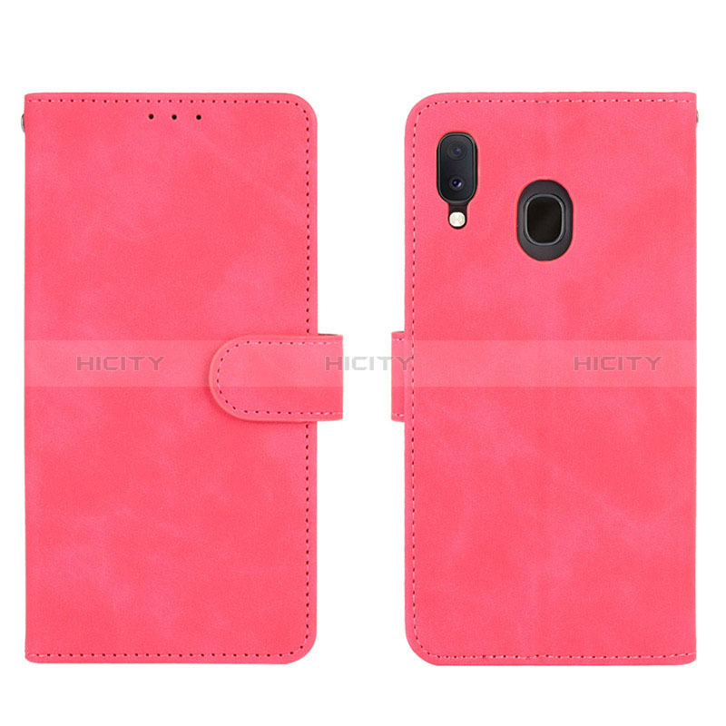 Funda de Cuero Cartera con Soporte Carcasa L01Z para Samsung Galaxy M10S