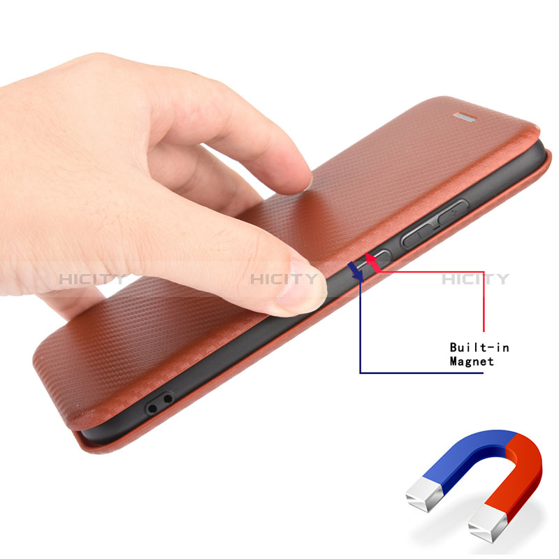 Funda de Cuero Cartera con Soporte Carcasa L01Z para Samsung Galaxy M21s