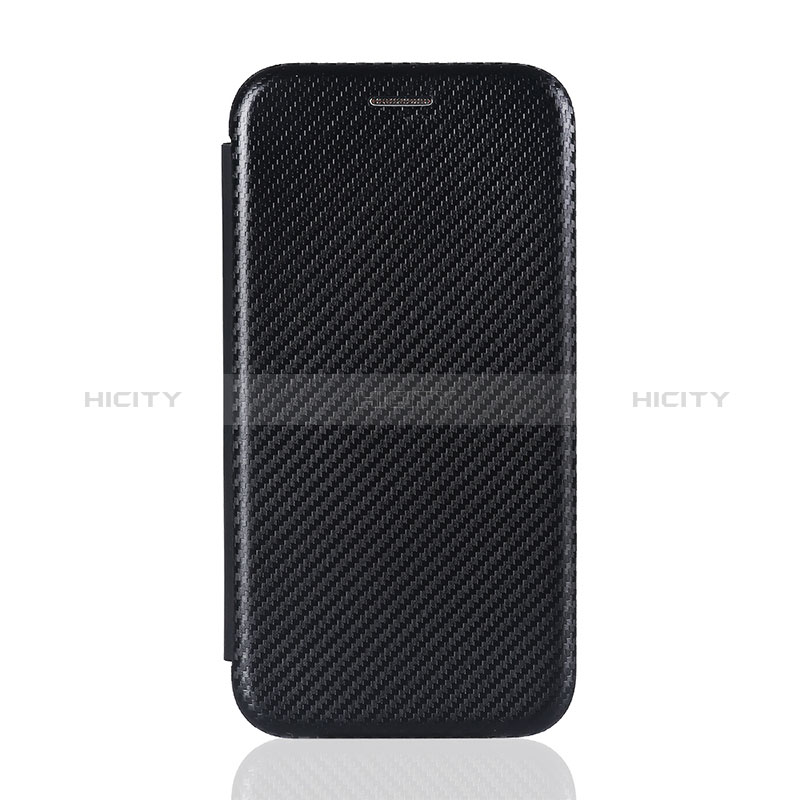 Funda de Cuero Cartera con Soporte Carcasa L01Z para Samsung Galaxy M21s Negro