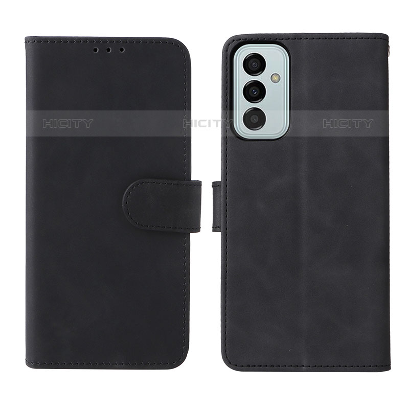 Funda de Cuero Cartera con Soporte Carcasa L01Z para Samsung Galaxy M23 5G Negro