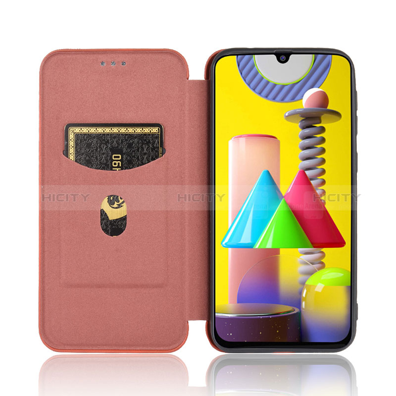 Funda de Cuero Cartera con Soporte Carcasa L01Z para Samsung Galaxy M31 Prime Edition